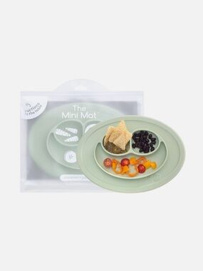 ezpz Mini Mat Silicone Suction Placemat - Sage Green NWT